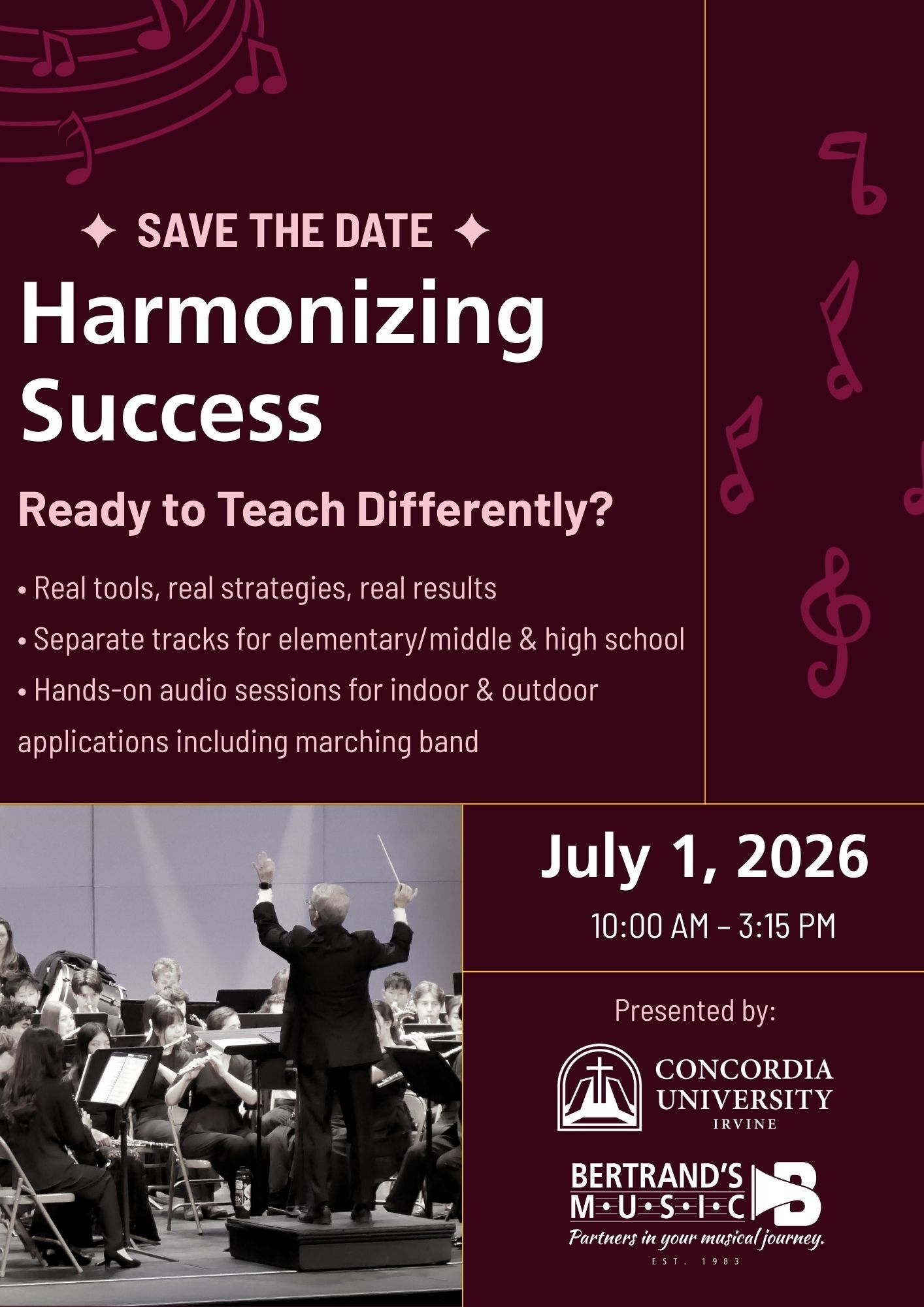 Flyer - Harmonizing Success